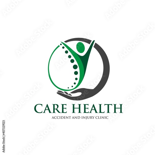 pain care health logo designs for hospital simple modern