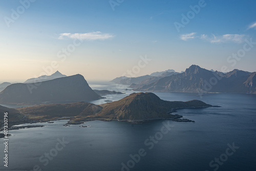 Lofoten islands on a sunny day © Fridimedia