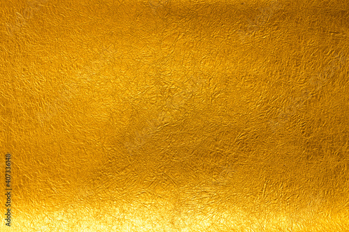 Background material of Japanese paper that shines in gold 4472