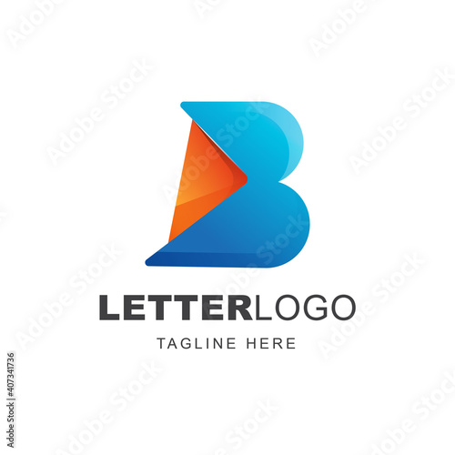 Free Download Letter B Logo Design - GFXLoad