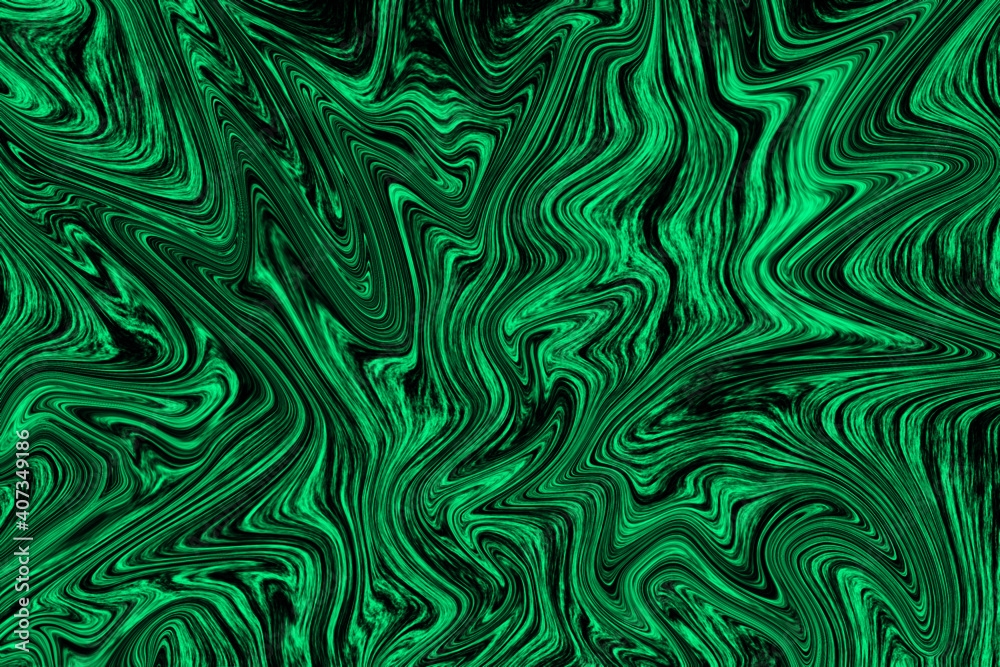 Green liquid marble background Green liquid marble background