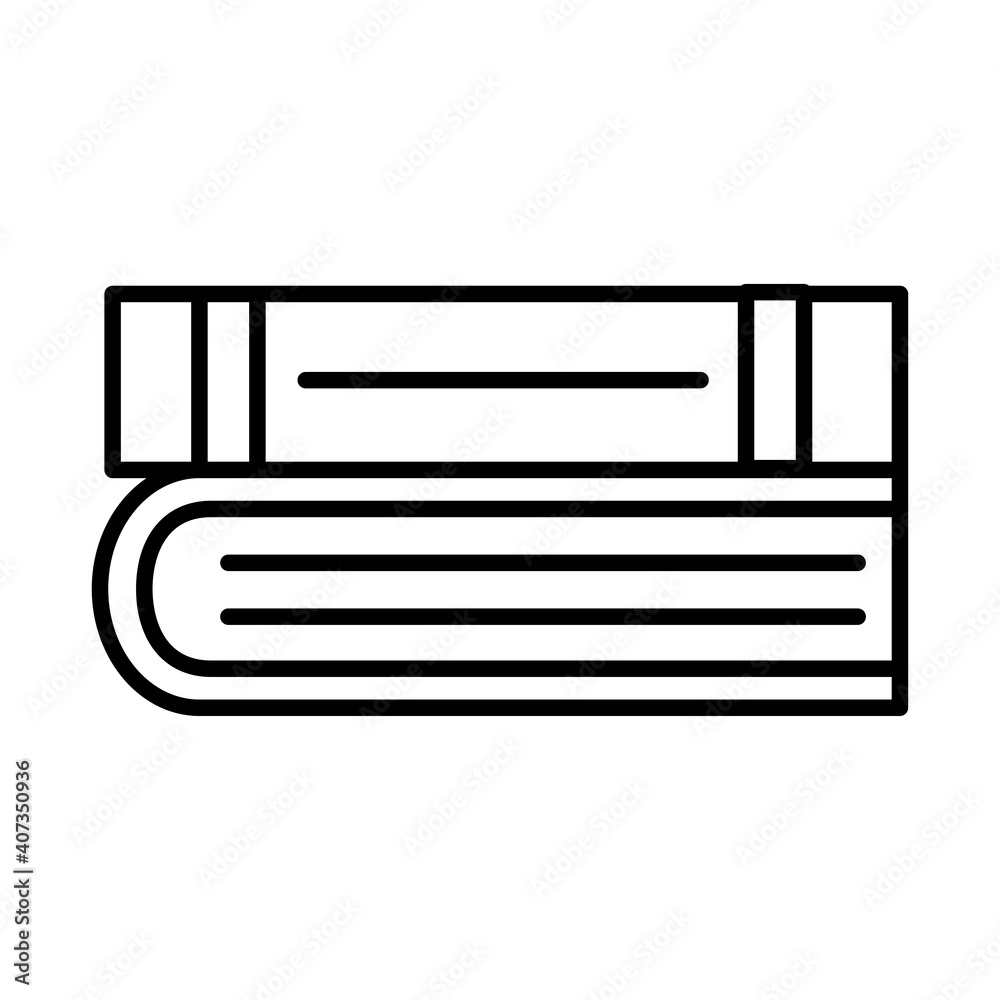 book on other book line style icon vector design book on other book line style icon vector design