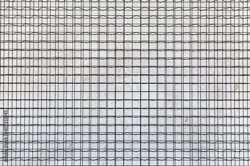 metal grid background