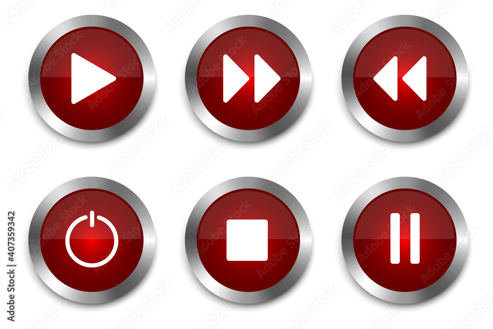 Play button icon vector illustration. Symbol, sign. Web design. Stream interface. Live button. Stock image. Play button icon vector illustration. Symbol, sign. Web design. Stream interface. Live button. Stock image.