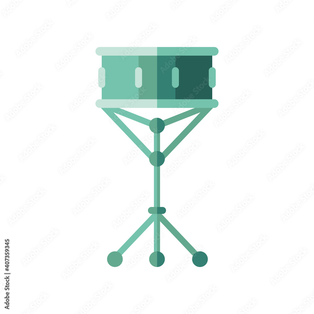 drum instrument icon vector design