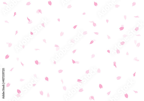 桜 桜吹雪 春 ピンク アブストラクト 背景 壁紙