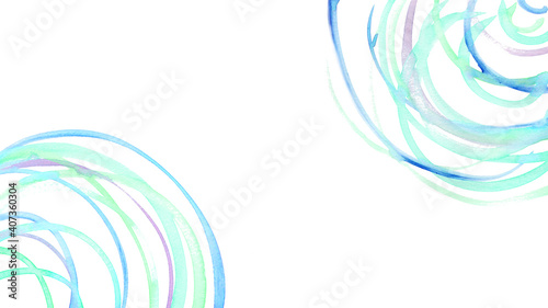 動画背景素材壁紙水彩模様水の波紋のような