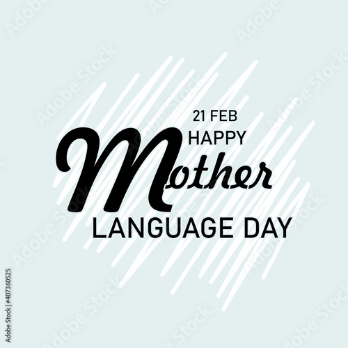 International Mother Language Day Background