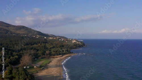 Wallpaper Mural Aerial, Tsiligiorgis / Larissa Beach, Greece Torontodigital.ca