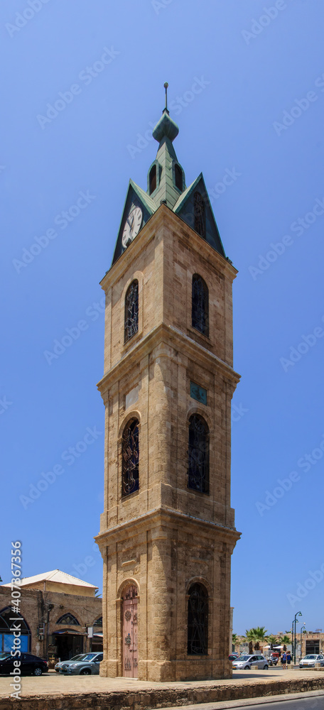 Clock tower of Jaffa