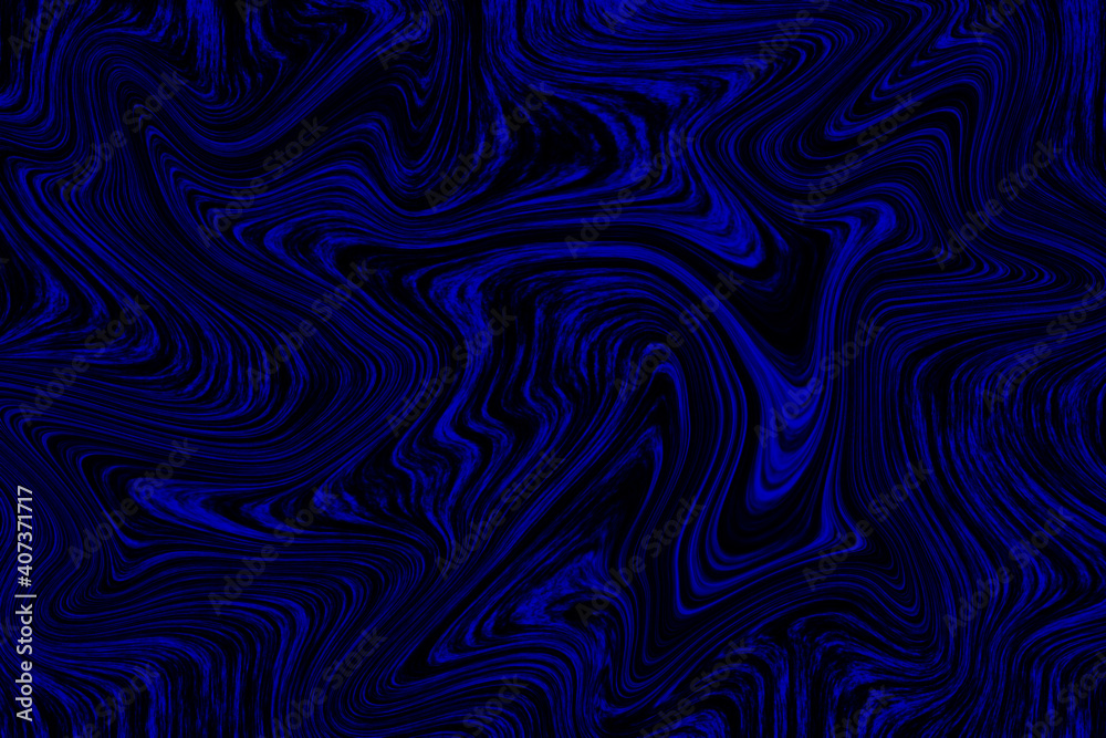 Blue liquid marble background
