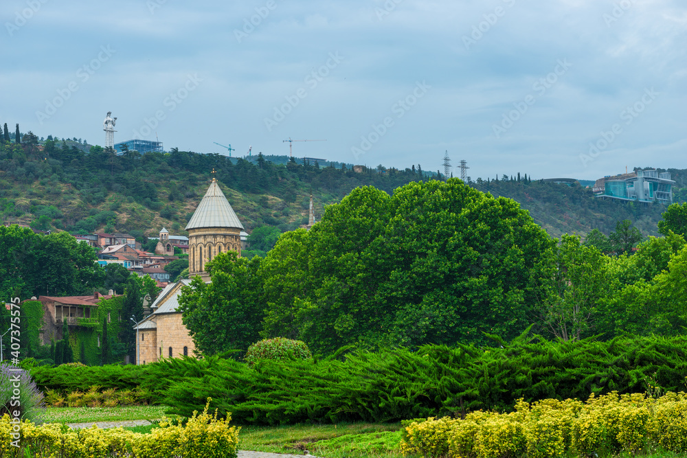 Old orthodox cathedral in Tbilisi, Georgia