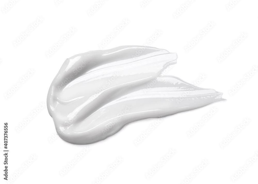 Cosmetic cream isolated on white	