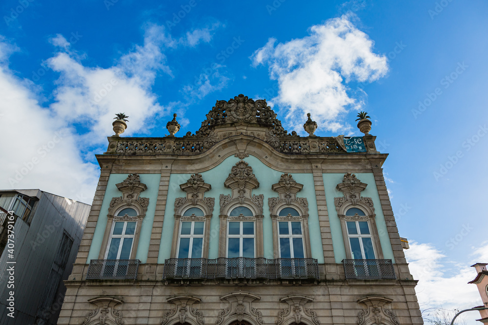 Obraz premium ポルトガル ブラガの街並み