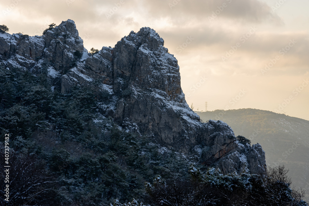 Black Lake Yamanlar Mountain, Izmir - Turkey