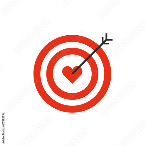 paper airplane is drawn on a sheet of paper. outlined heart sign. design for greeting cards and invitations of Valentine s Day.