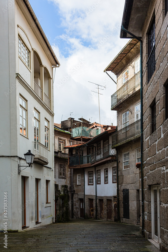 ポルトガル　ギマランイスの街並み