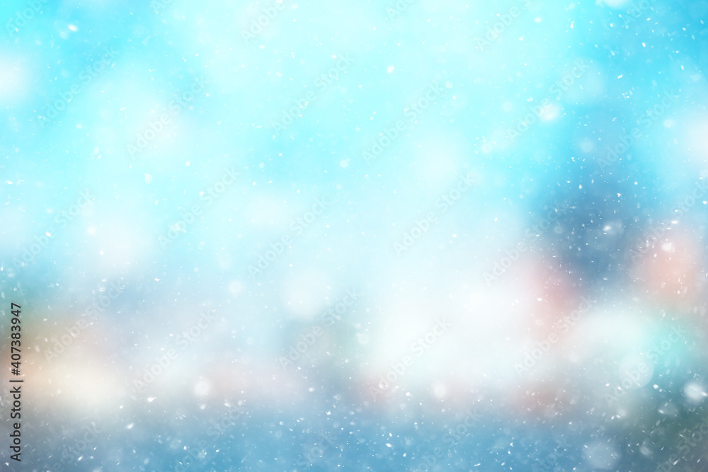 abstract blue background snow snowflakes, new year, glow design abstract blue background snow snowflakes, new year, glow design