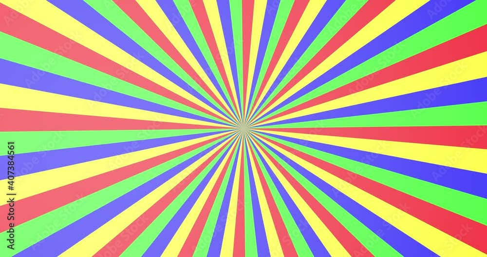 Hypnotic rotating abstraction. Seamless animation. 4K. Psychedelic video. Optical illusion effect. Cycle of rainbow stripes Hypnotic rotating abstraction. Seamless animation. 4K. Psychedelic video. Optical illusion effect. Cycle of rainbow stripes