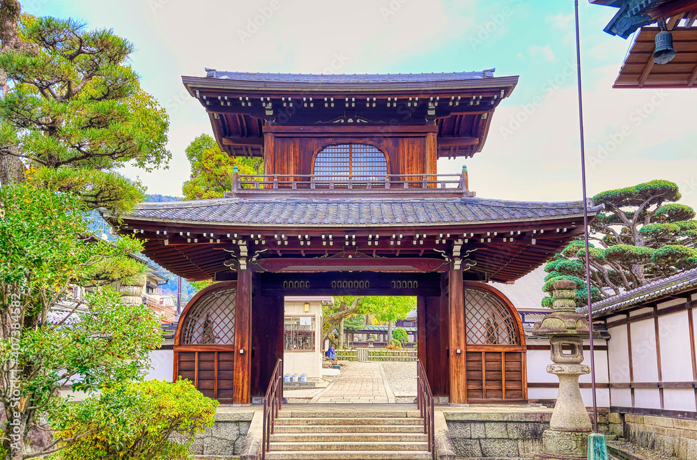 京都、大谷本廟の風景 京都、大谷本廟の風景