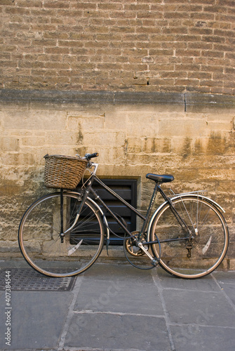 Old bicycle, Cambridge photo