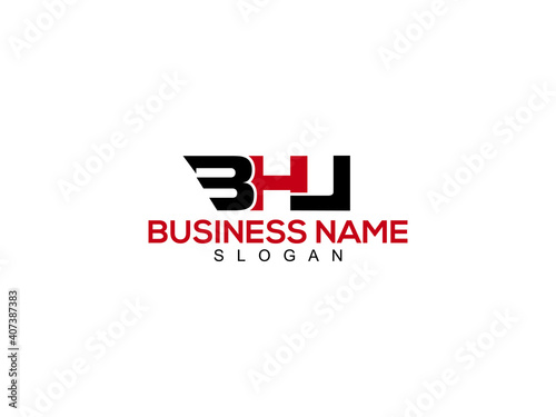 Creative BHL logo Letter design photo