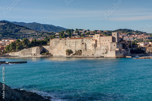 Paysages de Collioure dans le département des Pyrénées-Orientales - Région Occitanie photo