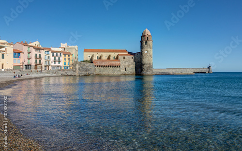 Paysages de Collioure dans le département des Pyrénées-Orientales - Région Occitanie photo