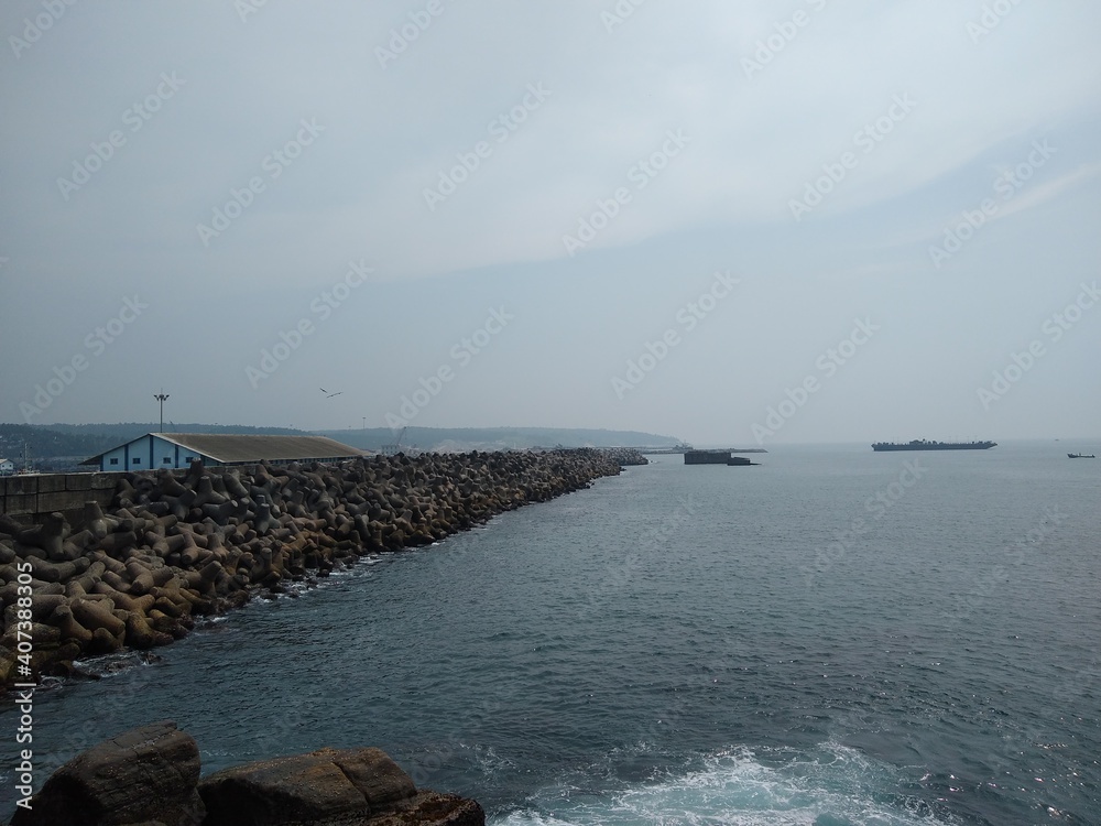 Vizhinjam Harbor and seaport, Thiruvananthapuram Kerala