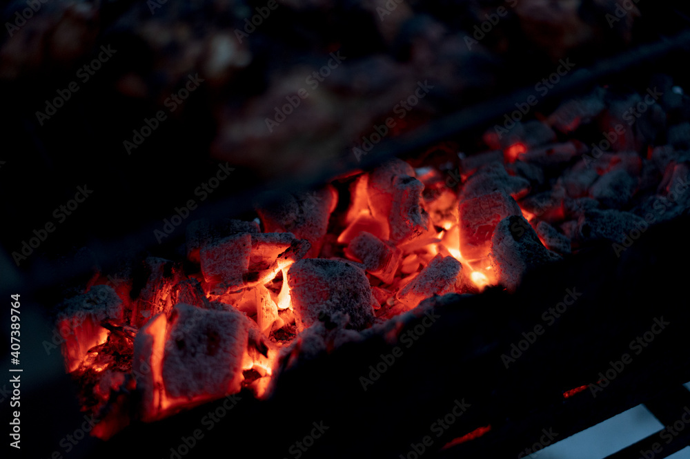 fire in the fireplace fire in the fireplace