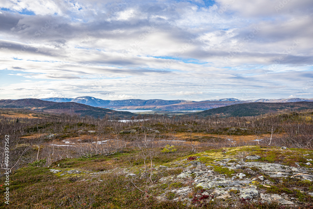 Fjell landscape in middle Norway Fjell landscape in middle Norway