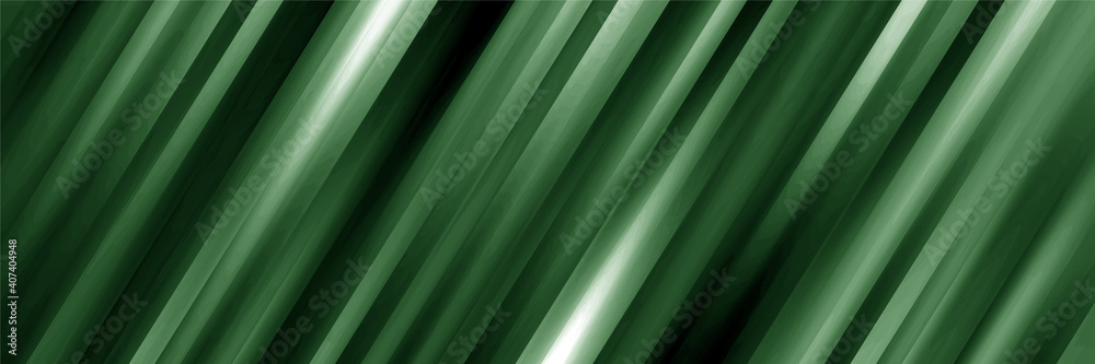 Obraz premium Modern green striped abstract texture background with lines, shiny effect - Suit for business, corporate, banner, backdrop and much more 