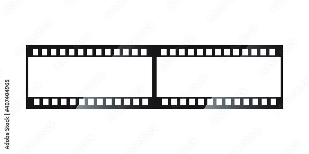 Film strip icon vector. Eps10 vector illustration.