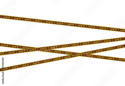 Grey and orange tape. vector illustration