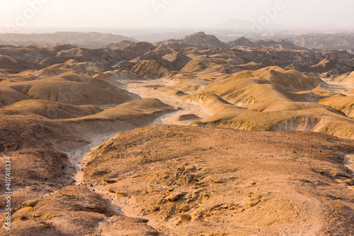 Paisaje lunar Swakopmund Desierto Namib Namibia