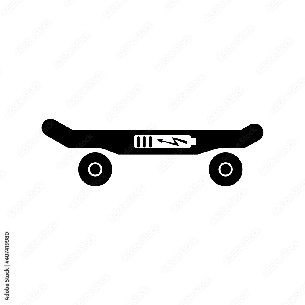 Electric skateboard sign, symbol, Vector pictogram, Clean energy, Stop coronavirus Electric skateboard sign, symbol, Vector pictogram, Clean energy, Stop coronavirus