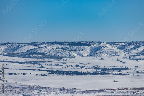 paisaje nevado