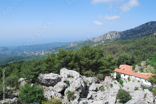 Greece - Epirus - Zalongo - Monastery of Agios Dimitrios photo