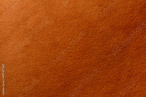 Brown color towel texture background