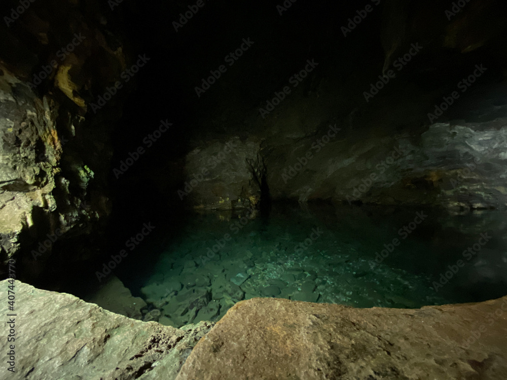 inside the cave inside the cave