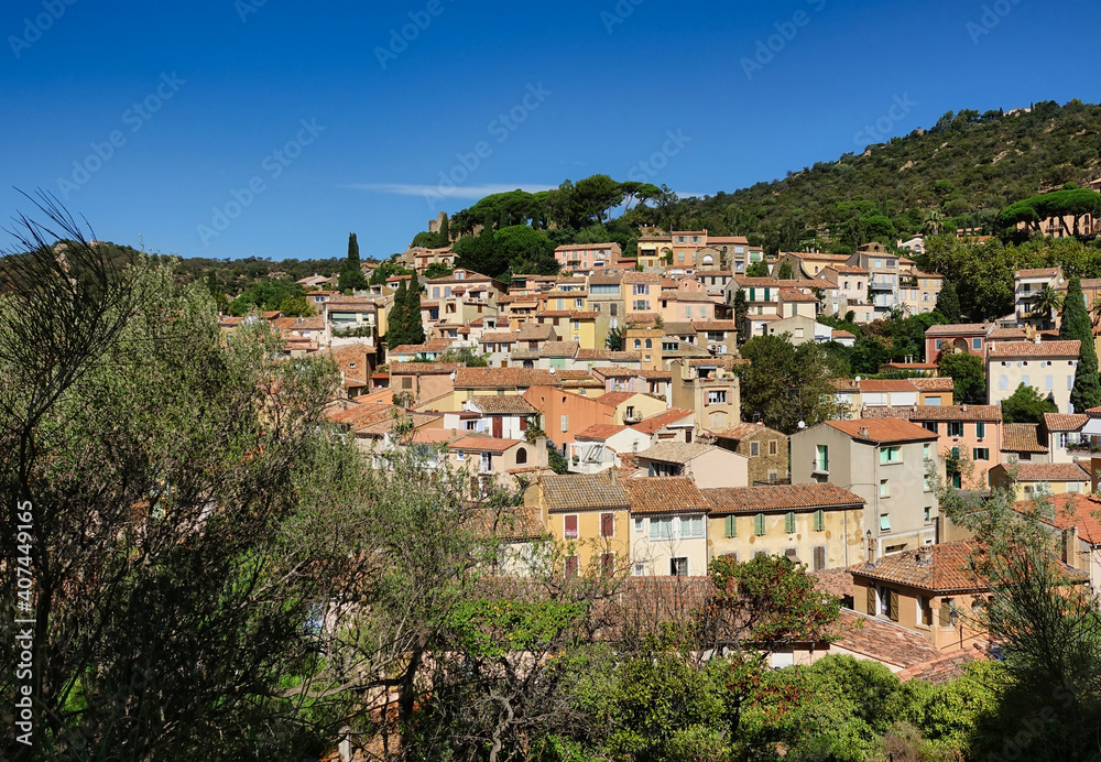 Un village français du sud de la France