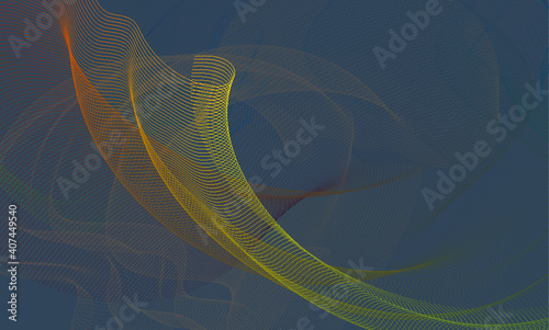 ABSTRACT CURVES, BACKGROUND. 