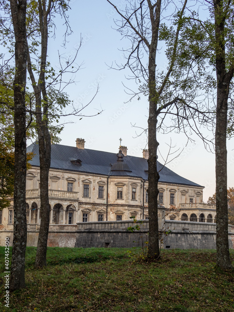Ukraine. Lviv region. Pidhirtsi Castle Ukraine. Lviv region. Pidhirtsi Castle
