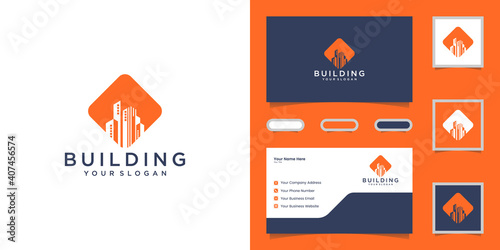 building and architecture logo design