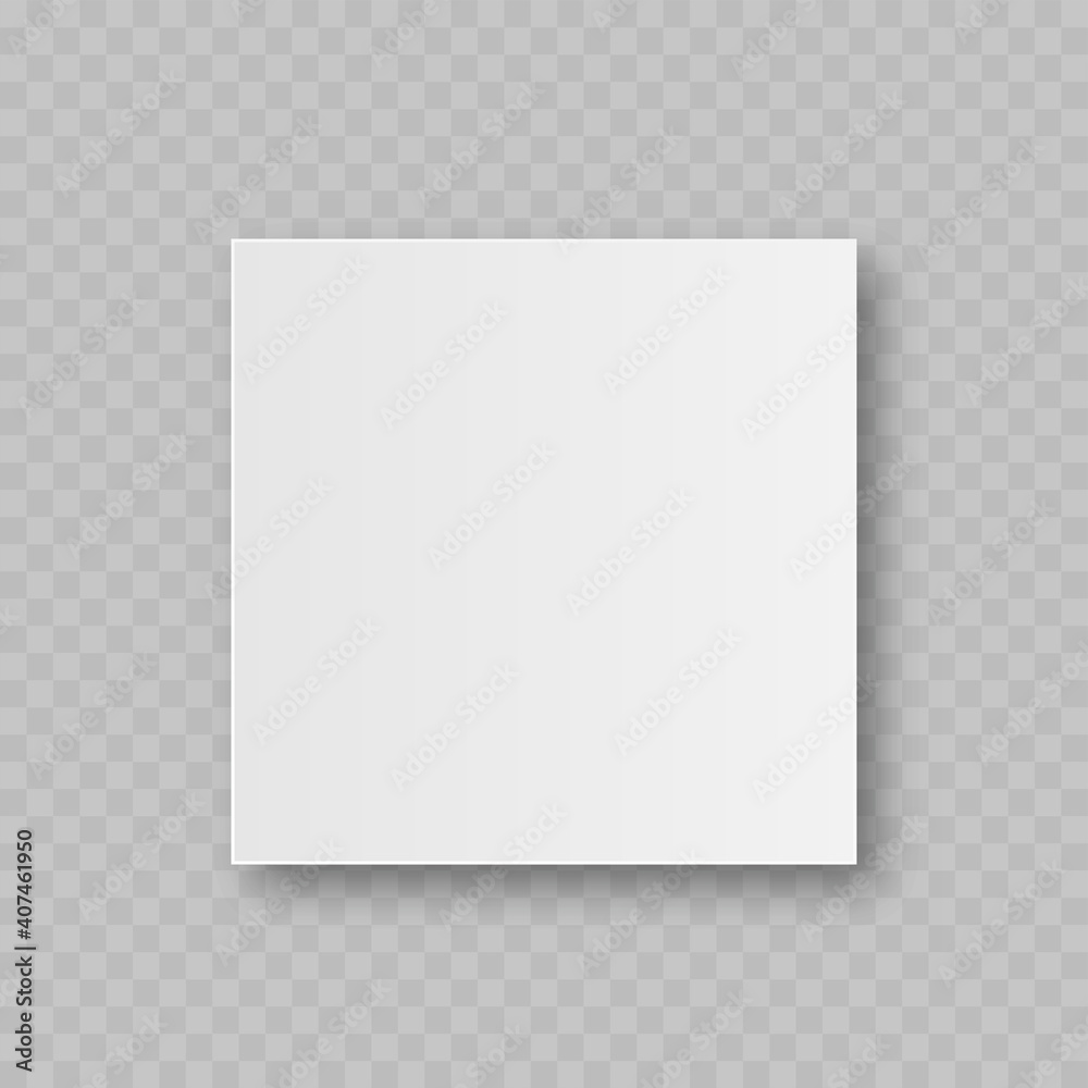 Realistic white blank package cardboard box in front view. Vector illustration Realistic white blank package cardboard box in front view. Vector illustration
