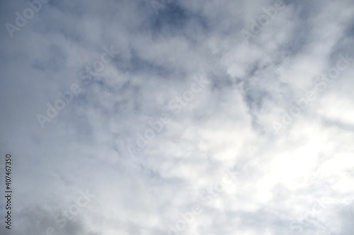 white clouds on a blue sky background