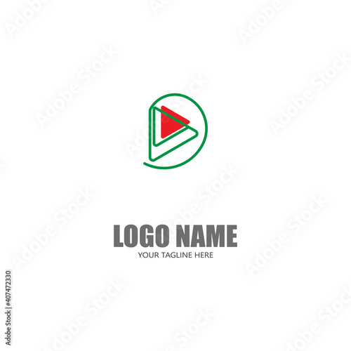Play Logo Template vector icon illustration design Free Download Play Logo Template vector icon illustration design - GFXLoad