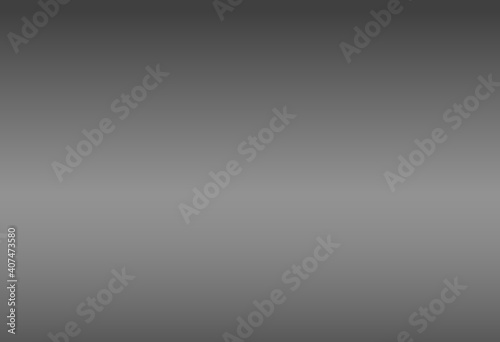 Gradient gray abstract background. Blurred smooth gray color, bright light effect holographic, silver graphic soft design wallpaper, vector illustration