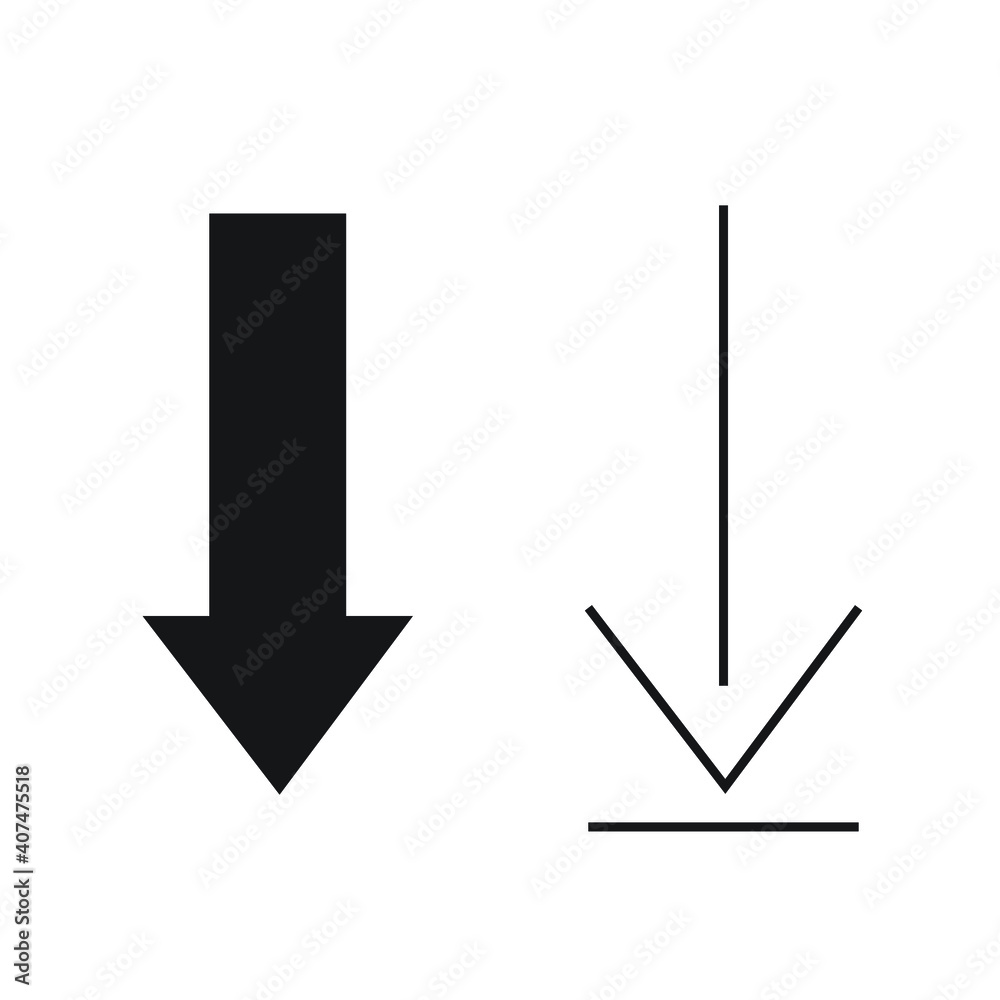 social media download business icon symbol social media download business icon symbol