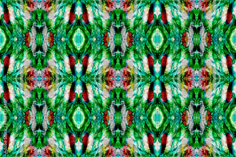 Watercolor Ethnic Design.